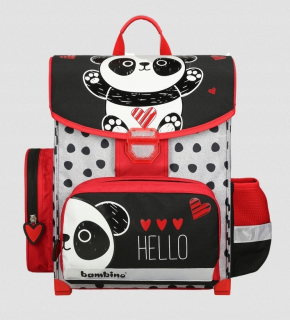 Aktovka školská taška - Schoolbag Coffer School Panda Bambino