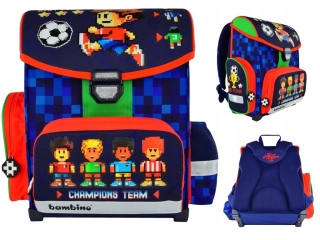 Aktovka školská taška - Satchel Bracket Backpack Futbal Bambino Ball