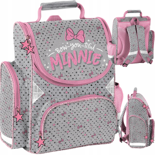 Aktovka školská taška - Schoolbag Mouse Minnie School pre dievča