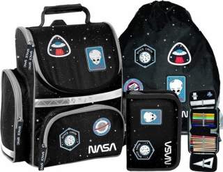 Aktovka školská taška - Schoolbag ceruzka prípad a vrecko nasa kozmos pre chlapca