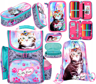 Aktovka školská taška - Satchel PDW PDW SACHETK SACK CAT UNICORN