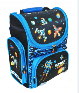 Aktovka školská taška - SchoolBag Backpack Space Hero St.MAJEWSKI SZ215