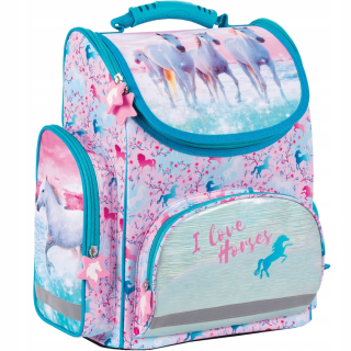 Aktovka školská taška - Schoolbag School Batchpack pre dievča 1 triedy