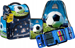 Aktovka školská taška - Ergo 3in1 Školská taška Ceruzka Case Ball Bag