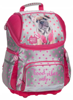 Aktovka školská taška - Schoolbag Paso Studio Domáce zvieratá PES-049