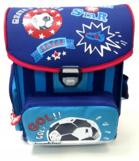Aktovka školská taška - Schoolbag Premium Football Cabi Bambino