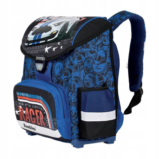 Aktovka školská taška - Premium Racer Cars SchoolBag
