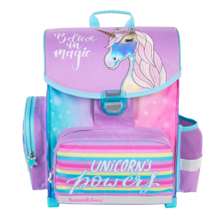 Aktovka školská taška - Školskábag st.majewski Premium Unicorn