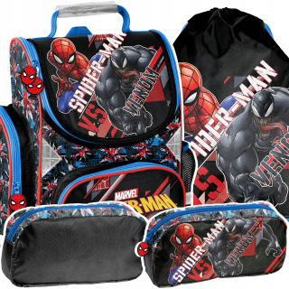 Aktovka školská taška - Školská taška pre chlapca spiderman