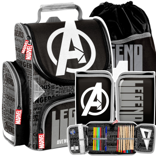 Aktovka školská taška - Schoolbag School Set pre Avengers Boyfriend