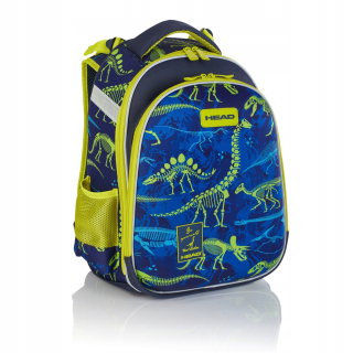 Aktovka školská taška - Tornister až 1 hlava HD-275 Dinosauc Backpack HD-275