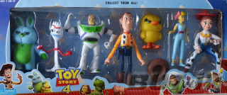 TOY STORY - Toy Story 4 Figurines 7 ks Buzz Skinny Rue