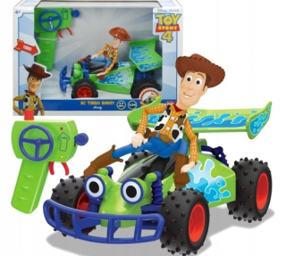 TOY STORY - Toy Story 4 Car RC Turbo Buggy a šerif Skinny