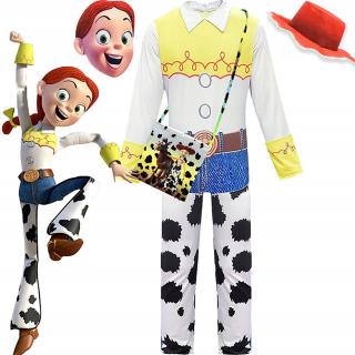 TOY STORY - Toy Story Jessie kostým kostým + maska klobúk 140