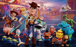 TOY STORY - Nástenná nálepka pre hračky - plagát 90 cm K159