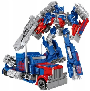 TRANSFORMERS - Transformer Optimus 17 cm Metal Automobil Robot W-WA