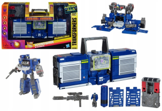 TRANSFORMERS - Transformátory Bumblebee Soundwave Doombox E2049