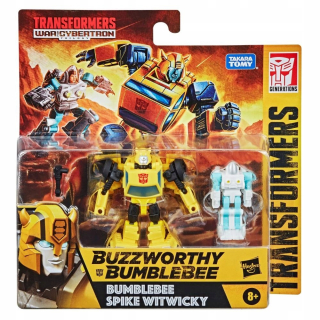 Hasbro Transformers Generations War for Cybertron - Bumblebee & Spike Witwicky 2-Pack F0926