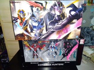 TRANSFORMERS - Transformers Combiner Hunters Unikátny