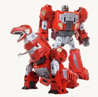 TRANSFORMERS - Transformátory DinoBot Grimlock Časť Volcanicus G1