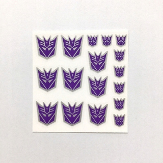 TRANSFORMERS - Transformers Logo Dezepticon 17 ks