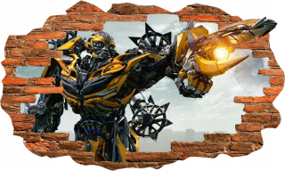 TRANSFORMERS - Transformátory Nástenná nálepka 80x48 W32