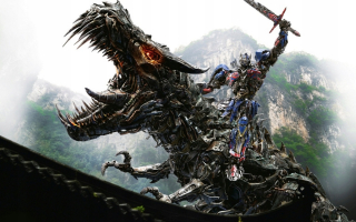 TRANSFORMERS Nálepka na stenu Plagát (veľkosť 120 × 80 cm)