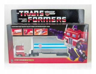 TRANSFORMERS - Transformátory Optimus Prime G1 Reissue Roky '80