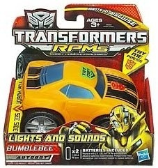 TRANSFORMERS - Transformátory RPMS Svetlá a Bumblebee 5002 zvuky