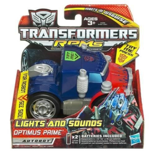 TRANSFORMERS - Transformátory RPMS Svetlá a Zvuky Optimus Prime
