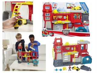 TRANSFORMERS - Transformers Rescue Bots Fire Brigade + Figurine