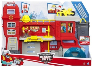 TRANSFORMERS RESCUE BOTS Hasičská stanica Hasičský záchranný zbor B5210