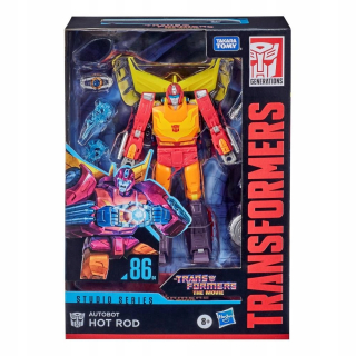 Hasbro Transformers Studio Series - séria Voyager Autobot Hot Rod 86 F0712 - Stavebnica pre deti