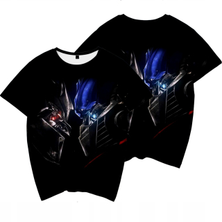 TRANSFORMERS - Transformátory T-Shirt 3D veľkosti T-Shirt