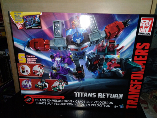TRANSFORMERS - Transformers Titans Return Chaos na Velocitron
