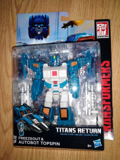 TRANSFORMERS - Transformátory Titans Return Topspin