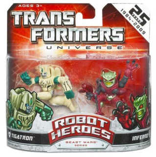 Transformers universe tigatron a inferno unikat