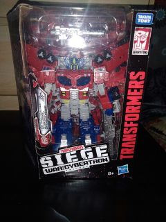 TRANSFORMERS - Transformátory WFC Siege Galaxy Upgrade Optimus PRIM