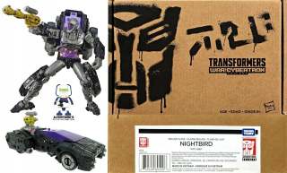 TRANSFORMERS - Transformátory WFC Vyberie Nightbird