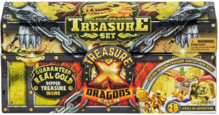 TREASURE X DRAGONS GOLD 3-Pak Prepravka 41511