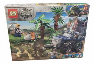 Jurský svet - Triceratops Dinosaurus Jurassic World Klocki 368 EL