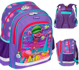 Školský batoh, taška - BATOH PRE TROLLS SCHOOL TORNISTER PRE DIEVČATÁ