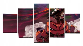 NARUTO - Tryptika obrázok na plote anime naruto 100x55cm