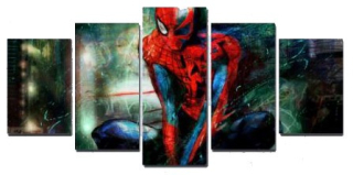 SPIDERMAN - Tryptický spiderman 200 × 100 apromate obrázok