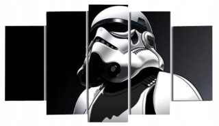 STAR WARS - Tryptics Obrázok na plotovom filme Star Wars 100x55cm
