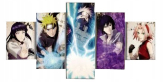 NARUTO - Tryptics Obrázok na Yuzhi Bozo Naruto 100x55