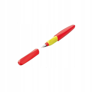 Twist Fountain Pen Neon Coral + 2 Pelican Cartridges