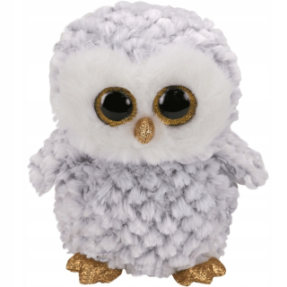 Staviteľ Bob - Ty 37086 Beanie Boos White Owl Medium Owlette 24