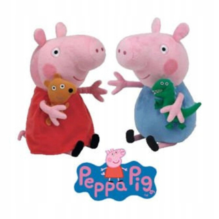 Pepa Pig - Ty Beanie Babies Peppa ošípané George 15cm Mascots
