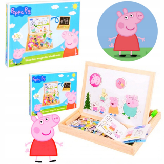 Pepa Pig - Magnetická tabuľa peppa peppa magnety